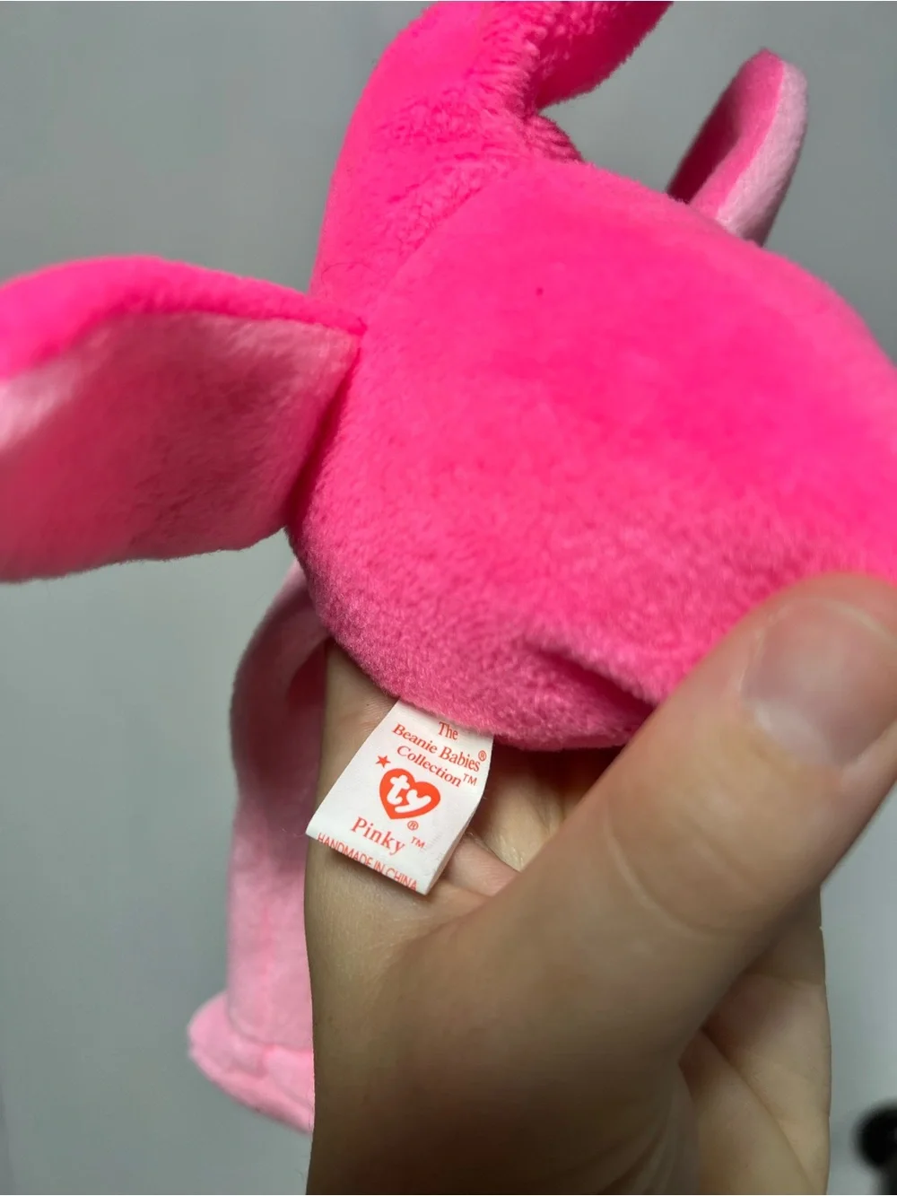 Ty Pinky Flamingo Beanie Baby